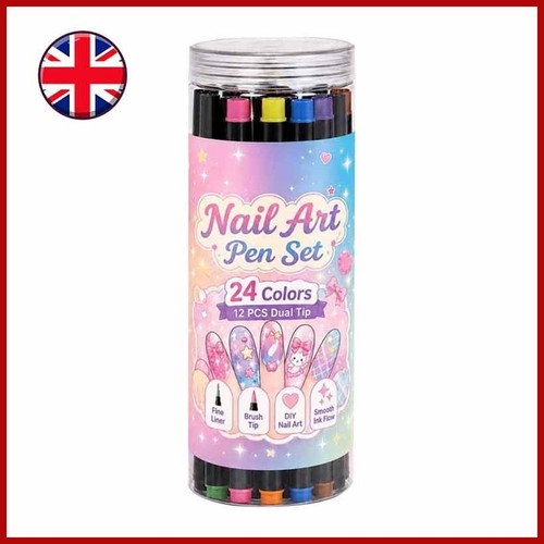 Colors dual ended nail - nail, art
