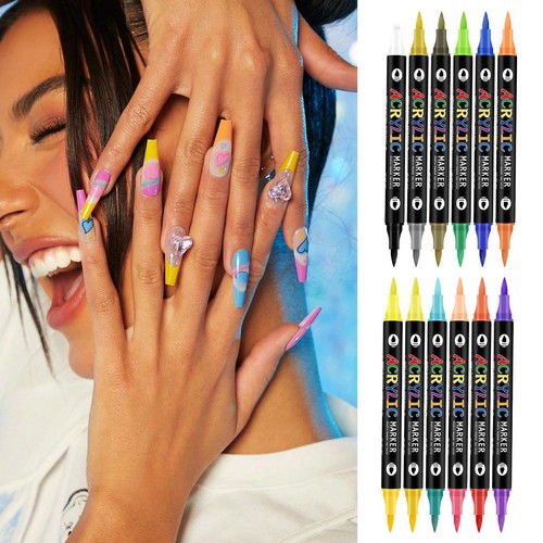 Color nail polish pens - 24,