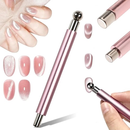 Cat eye nail magnet pen - cat, ball