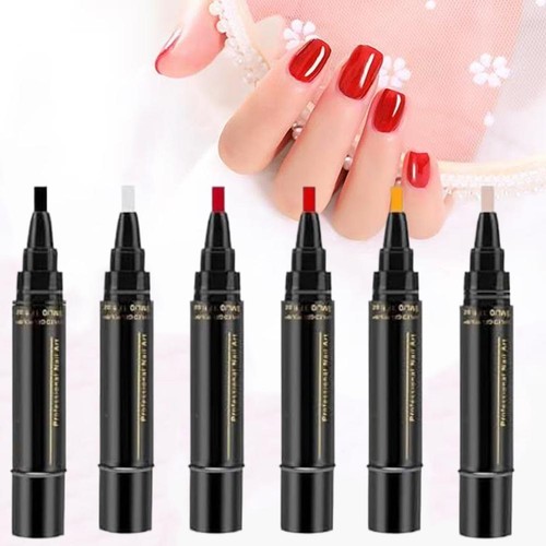 6pcs nail polish pens - nail,