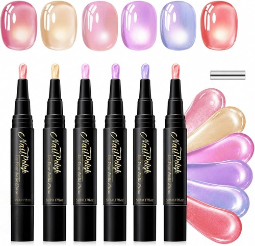 6pcs cat eye - 6pcs, nail