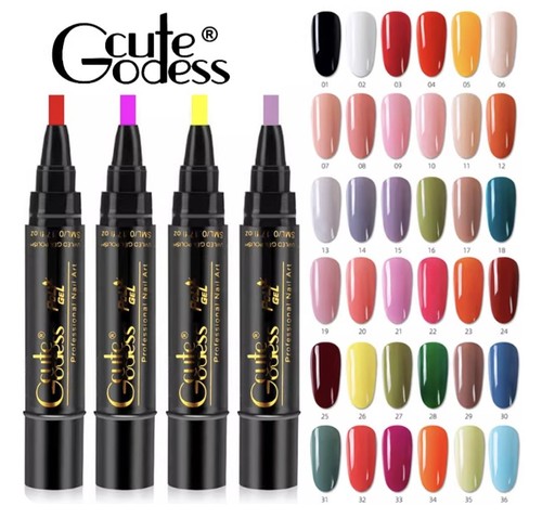 Gel polish nail pen - pen, manicure