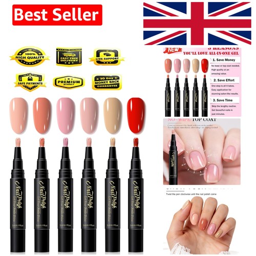 Nail polish pens 6pcs - polish,