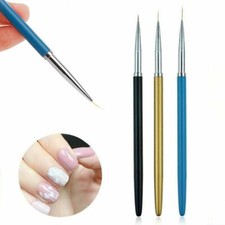 3 Pcs Fine Nail Art Brush