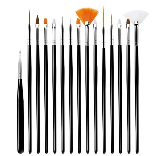 15x nail art brush design - ,