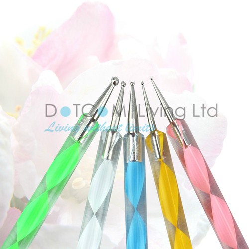Nail art dotting - 5x,