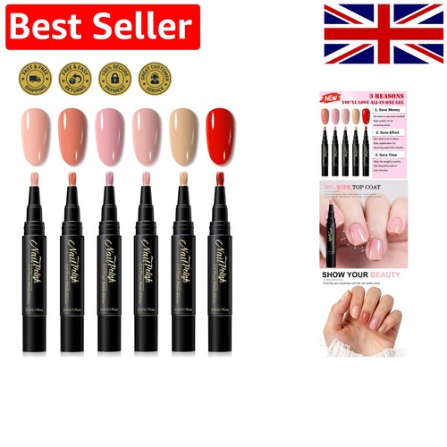 Nail polish pens 6pcs - uk,,